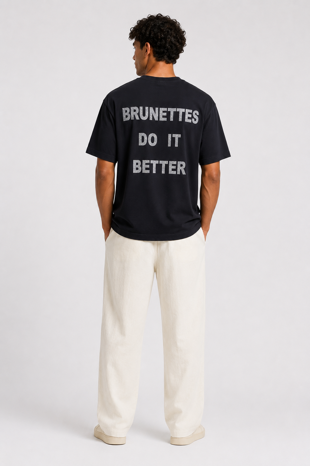 T-SHIRT "BRUNETTES DO IT BETTER"