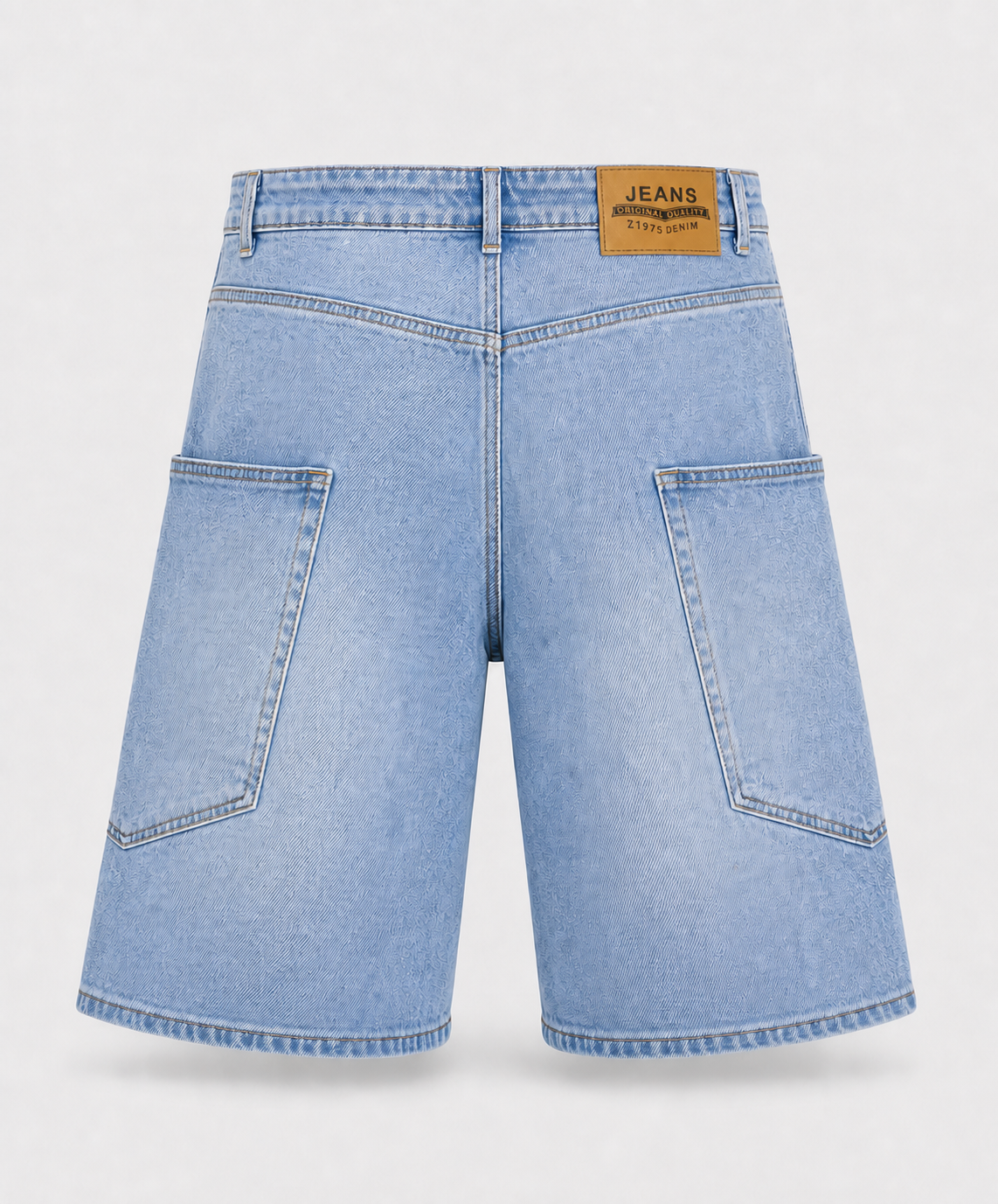 Jorts Baggy Wrap Pocket Light Blue