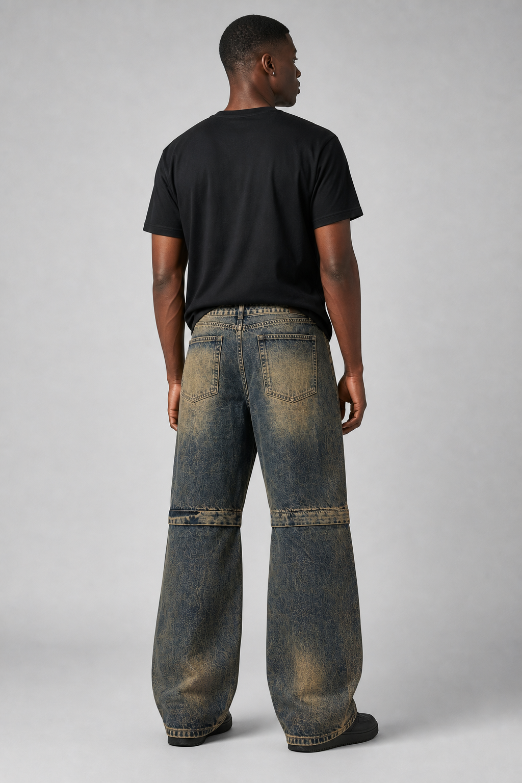 Jeans Cargo 2-in-1 Convertibili in Jorts