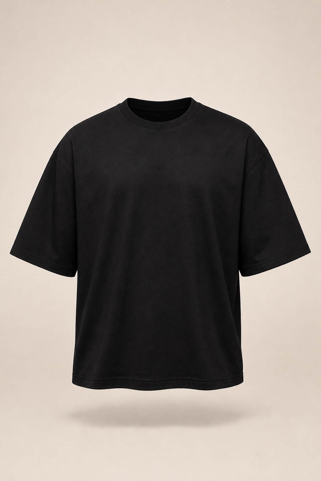 T-shirt Oversize Nera "Come Ti Soffro"