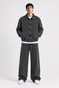 Completo Denim Uomo Nero Lavato “Crossline”