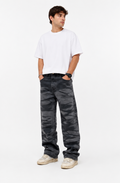 Jeans Baggy Shadow Wash – Made in Italy